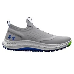 Under Armour Youth Charged Phantom SL Golf Shoes - Mod Grey/Royal