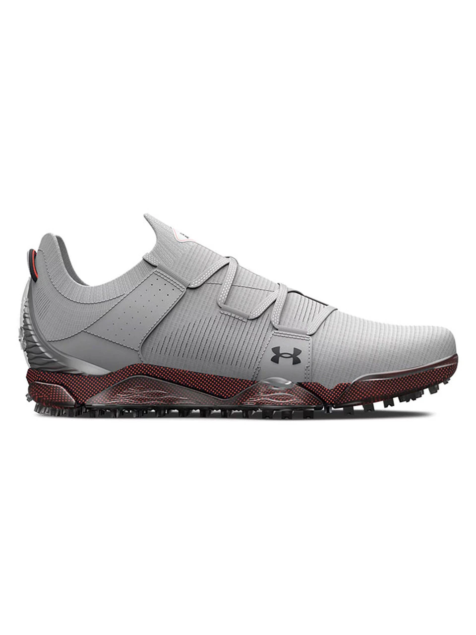 Under Armour HOVR Tour Spikeless Wide Golf Shoes - Halo Grey/After Burn 3 Under Armour HOVR Tour Spikeless Wide Golf Shoes - Halo Grey/After Burn