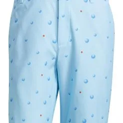 Adidas Ultimate365 Allover Print 9-Inch Shorts - Bliss Blue/Pulse Blue