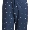 Adidas Ultimate365 Allover Print 9-Inch Shorts - Crew Navy/Grey One