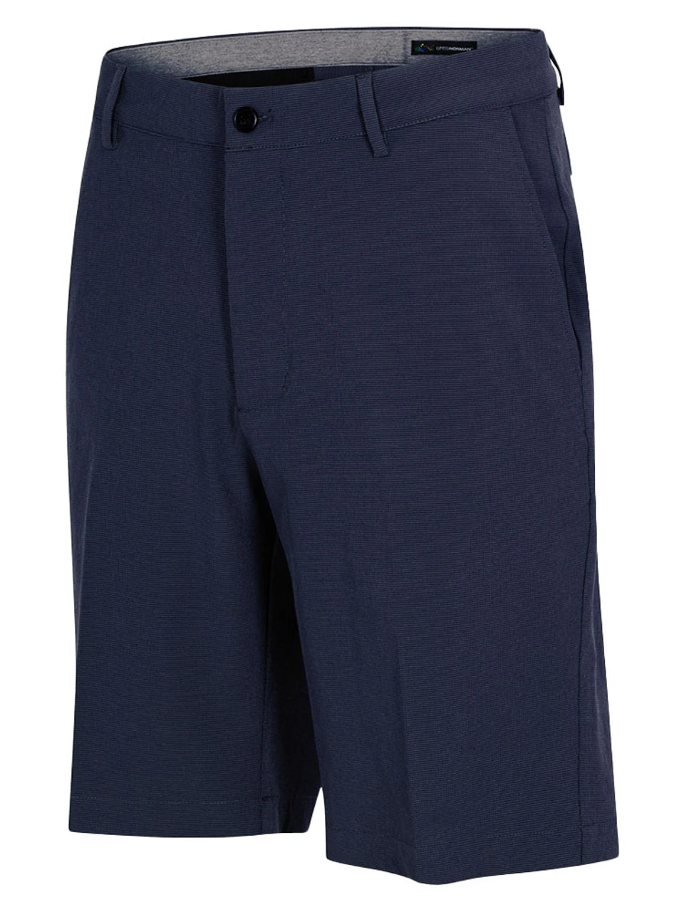 Greg Norman Classic Mini Check Short - Navy 3 Greg Norman Classic Mini Check Short - Navy