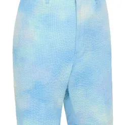 Original Penguin Tie Dye Seersucker 8-Inch Short - Cloisonne