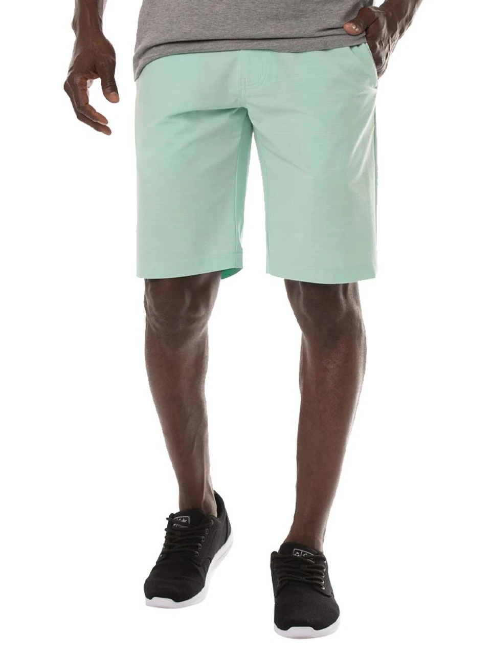 Travis Mathew On A Boat Short - Heather Neptune Green 3 Travis Mathew On A Boat Short - Heather Neptune Green
