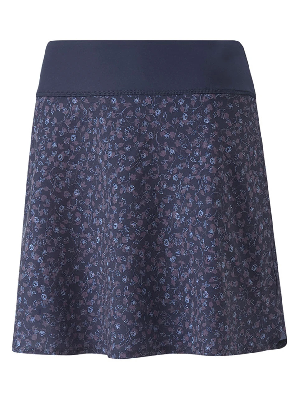 Puma Women's PWRSHAPE Fancy Plants Golf Skort - Navy Blazer 3 Puma Women's PWRSHAPE Fancy Plants Golf Skort - Navy Blazer