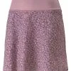 Puma Women's PWRSHAPE Fancy Plants Golf Skort - Pale Grape