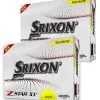 Srixon Z-Star XV Golf Balls - 2 Dozen Yellow 2021