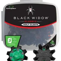 SoftSpikes Black Widow Golf Cleats Fast Twist