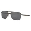 Oakley Gauge 6 Sunglasses - Pewter W/ Prizm Black Polarised