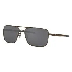 Oakley Gauge 6 Sunglasses - Pewter W/ Prizm Black Polarised