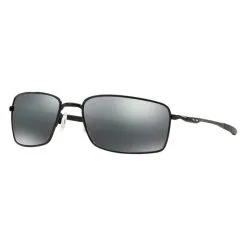 Oakley Square Wire Sunglasses - Polished Black W/ Black Iridium