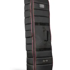 Stonehaven Stand Bag Wheeled Travel Cover - Black/Red