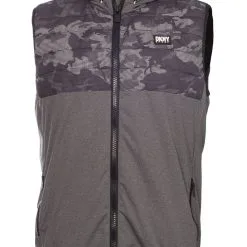 DKNY Sport Swift Hybrid Gilet - Charcoal Marl